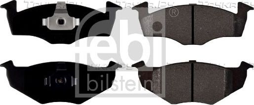 Тормозные колодки Febi Bilstein передние для SEAT Toledo I 1991-1999. Артикул 16072