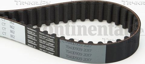 Ремень ГРМ ContiTech. Артикул CT862