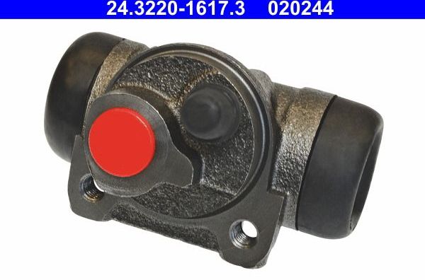 Тормозной цилиндр ATE (Серый чугун). Артикул 24.3220-1617.3