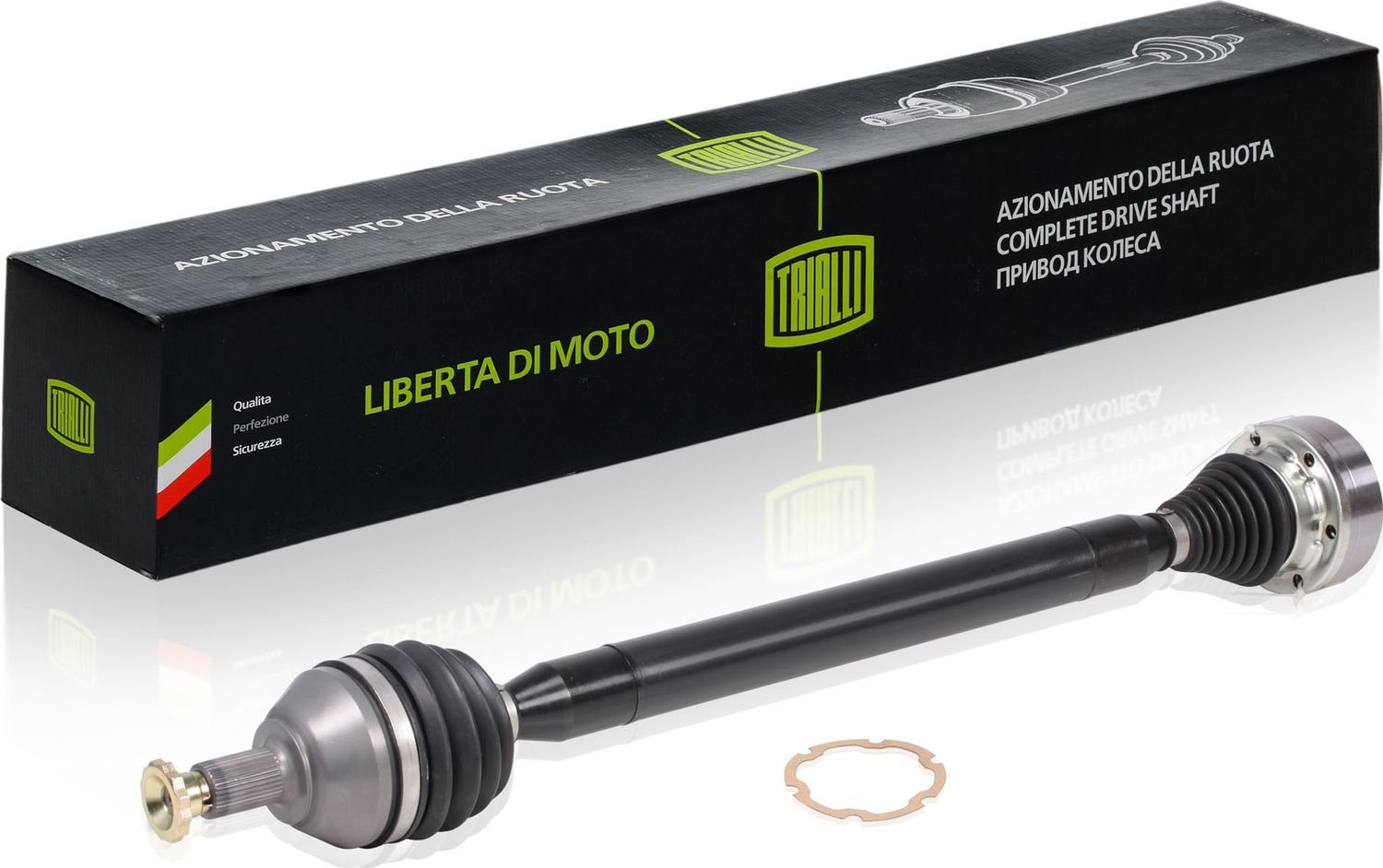Полуось (привод в сборе, приводной вал) Trialli. Артикул AR 1806