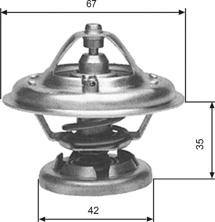 Термостат Gates. Артикул TH12680G1