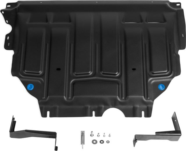 Защита Rival для картера и КПП Volkswagen Caddy (Фольксваген Кэдди) V поколение 2020-2026. Артикул 111.5880.1