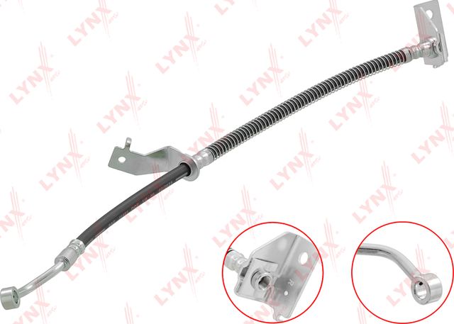 Тормозной шланг LYNXauto передний правый для Kia Rio III 2011-2017. Артикул BL-4224