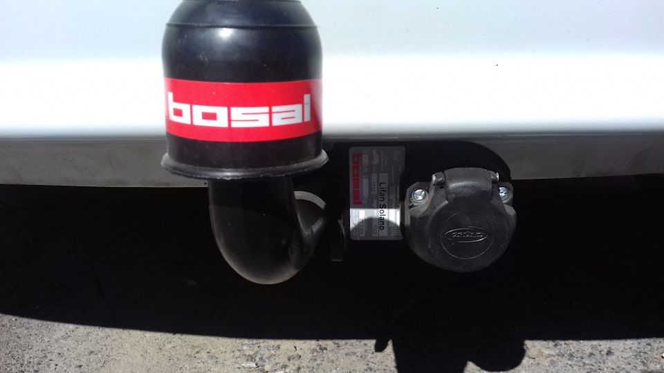 Фаркоп Oris (ранее Bosal) для Lifan Solano седан 2008-2026. Артикул 3309-A