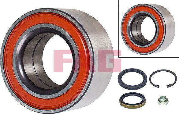 Ступичный подшипник (комплект) Fag передний для Suzuki Swift II 1989-2005. Артикул 713 6230 60
