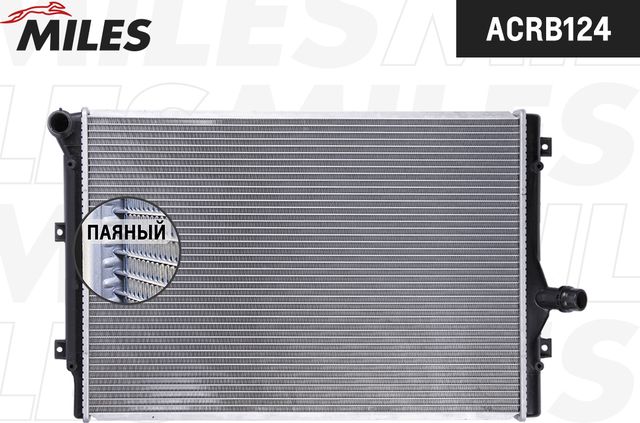 Радиатор охлаждения двигателя Miles для Skoda Yeti I 2009-2017. Артикул ACRB124