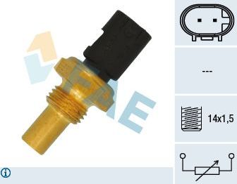 Датчик температуры охлаждающей жидкости FAE. Артикул 33035