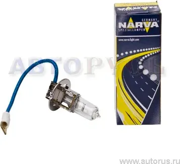 Лампа 12V H3 55W NARVA Standard 1 шт. картон 48321NVA. Артикул 48321