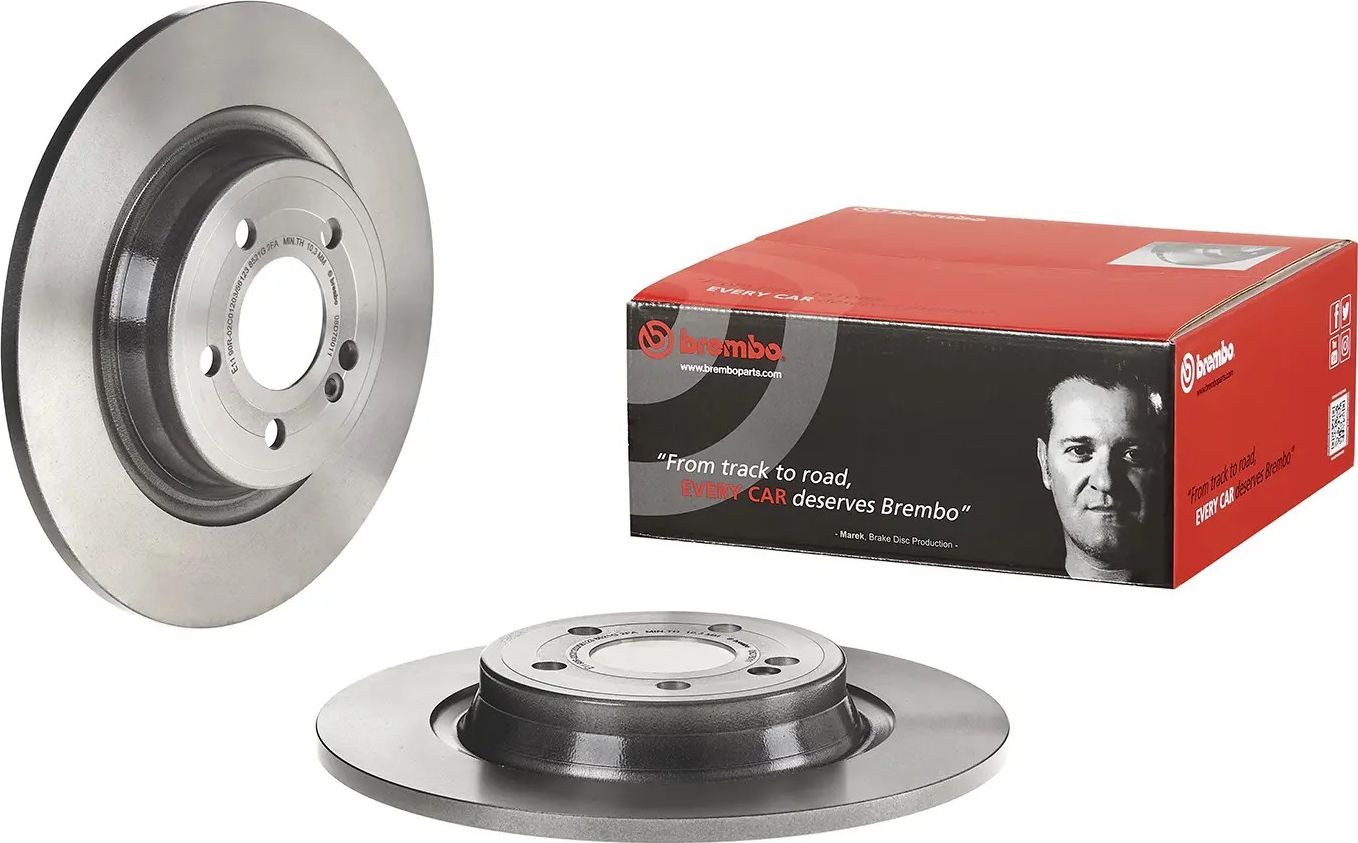 Тормозной диск Brembo PRIME LINE - UV Coated. Артикул 08.D760.11