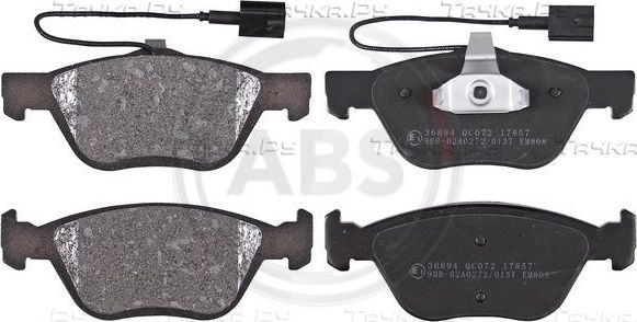 Тормозные колодки ABS. Артикул 36894