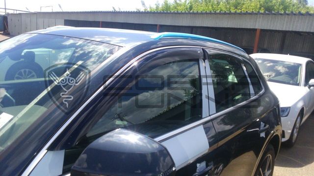Дефлекторы Cobra Tuning для окон Audi Q5 II 2017-2026. Артикул A14017