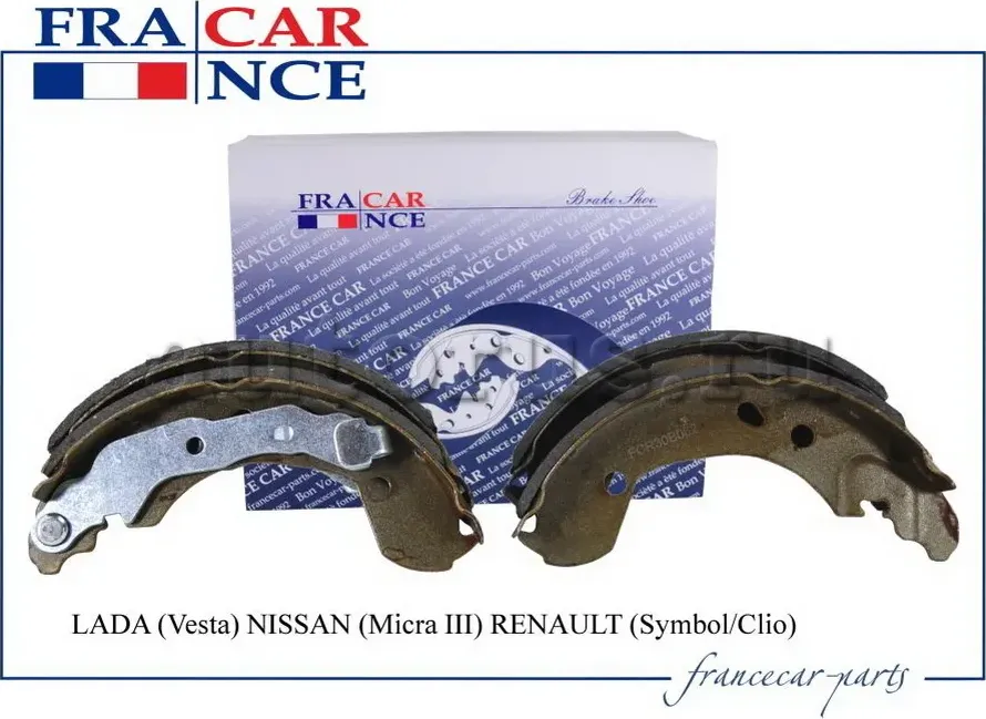 колодки тормозные барабанные (Francecar). Артикул FCR30B062