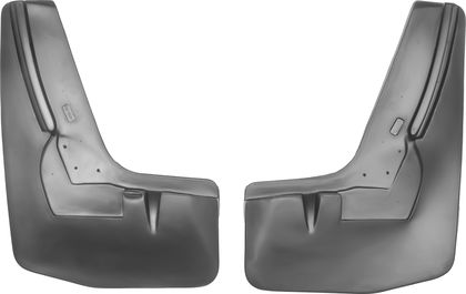 Брызговики Norplast для Mercedes-Benz GL (Х 166) AMG 2012-2024 с порогом. Передняя пара. Артикул NPL-Br-56-50F