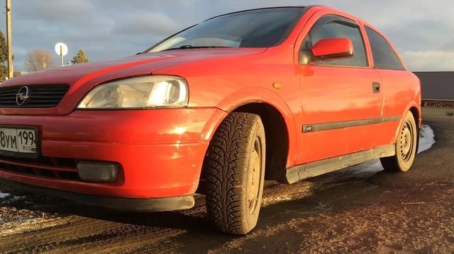 Дефлекторы Heko для окон Opel Astra G 3-дв. 1998-2004. Артикул 25338