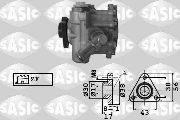 Насос ГУР Sasic для BMW 3 III (E36) 1992-2000. Артикул 7076049
