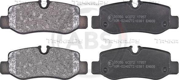 Тормозные колодки ABS. Артикул 35056