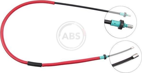 Трос ручника (тросик ручного тормоза) ABS. Артикул K18958