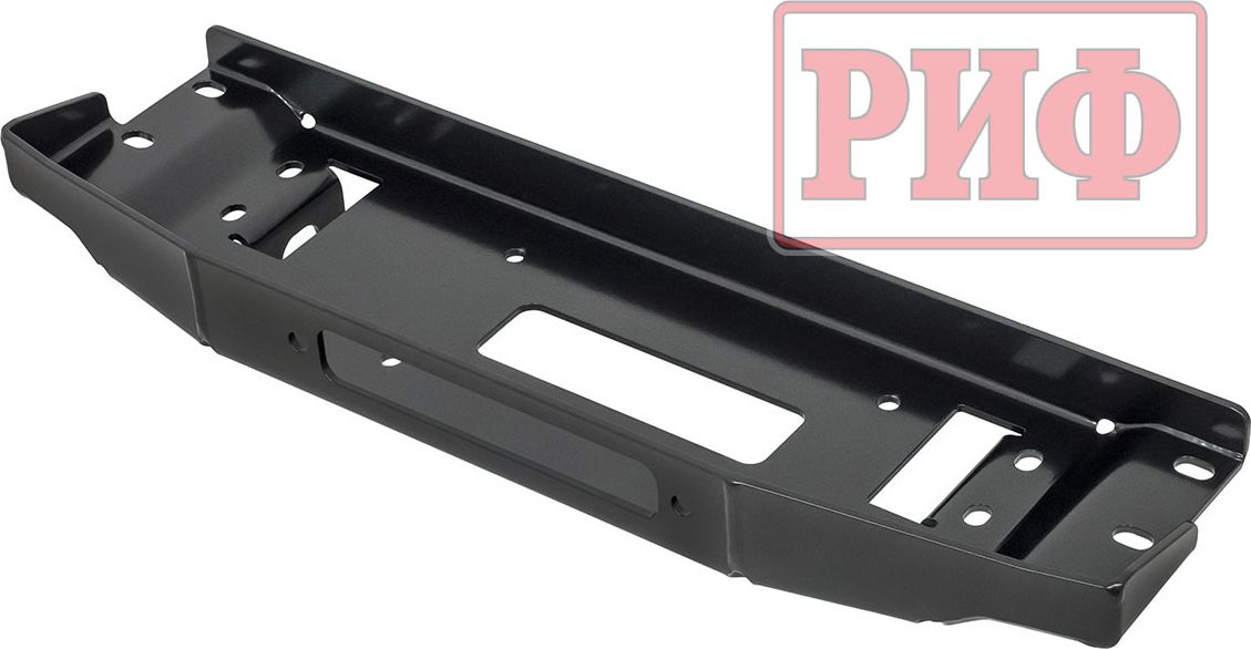 Площадка РИФ под лебёдку в штатный бампер для Nissan Patrol V рестайлинг Y61 2004-2026. Артикул RIFY61-30000