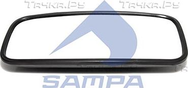 Зеркало боковое Sampa для Volvo  FL6 1985-2000. Артикул 032.289
