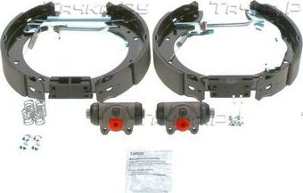 Тормозные колодки Bosch SuperPro задние для Renault Scenic II 1999-2003. Артикул 0 204 114 518
