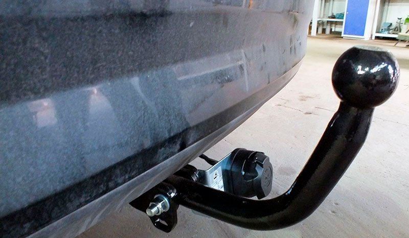 Фаркоп Лидер-Плюс для Hyundai Solaris I седан, хэтчбек 2011-2017. Артикул H219-A