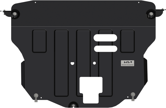 Защита Шериф (2,5 мм) для картера и КПП Kia Soul III 2019-2022. Артикул 11.4206 CP