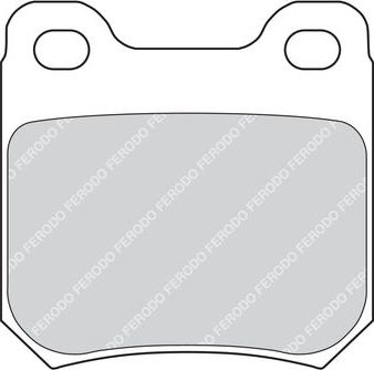 Тормозные колодки Ferodo Premier задние для Opel Omega A 1986-1994. Артикул FDB609