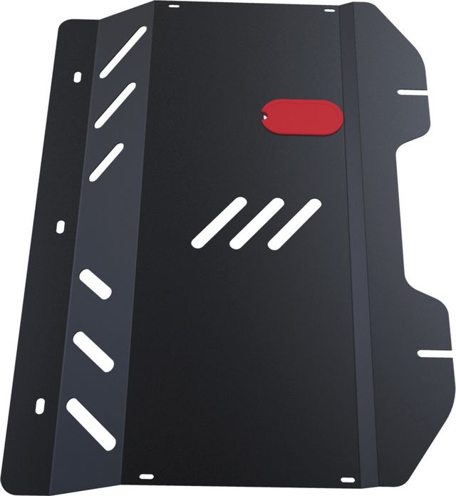 Защита АвтоБРОНЯ для картера и КПП Fiat Punto II рестайлинг, Grande Punto III 2003-2010. Артикул 1.01703.1