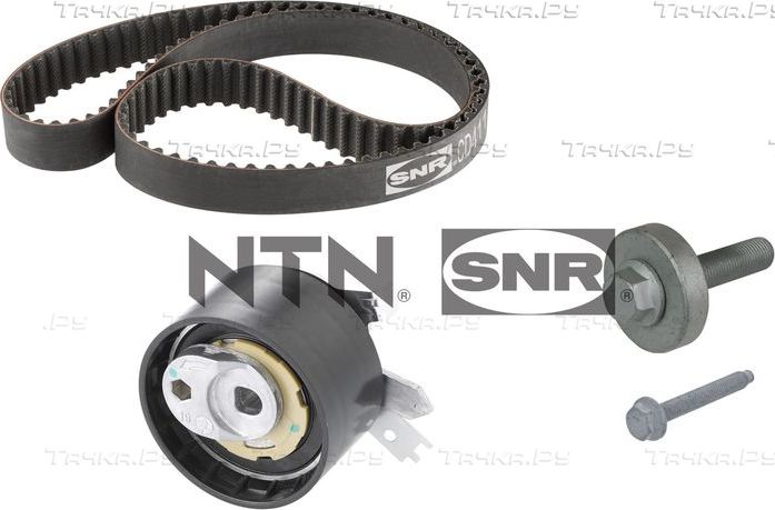 Ремень ГРМ с роликами (комплект) NTN / SNR для Nissan Qashqai II 2013-2017. Артикул KD455.64