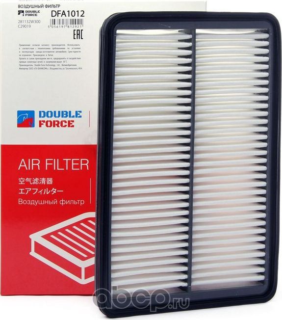 Фильтр воздушный DOUBLEFORCE 281132W300 (Double Force). Артикул DFA1012