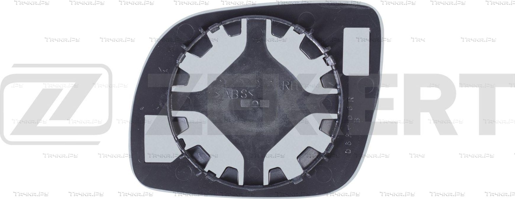 Зеркальное стекло бокового зеркала Zekkert правое для Volkswagen Golf IV 1997-2006. Артикул SP-1149
