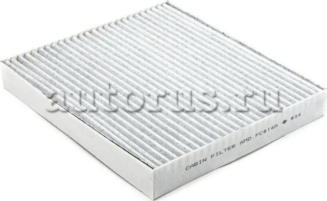 Фильтр салонный антибактериальный угольный Hyundai Santa Fe 2018 (AMD). Артикул AMDFC814A