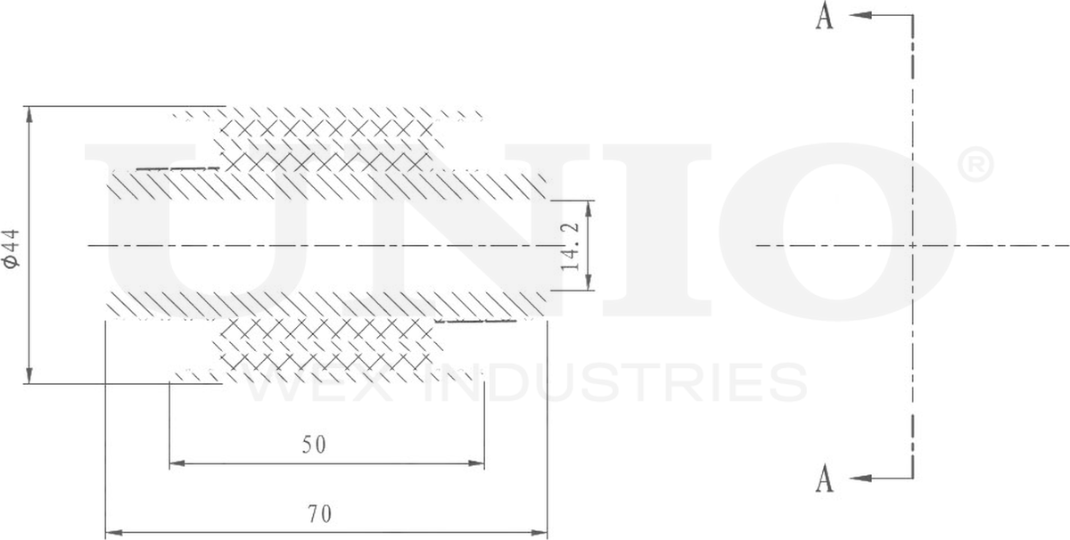 Сайлентблок рычага подвески (Unio). Артикул RMP-20213