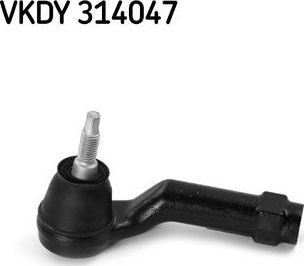 Наконечник рулевой тяги SKF для Ford Focus IV 2018-2026. Артикул VKDY 314047