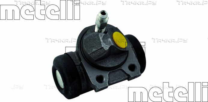 Тормозной цилиндр Metelli (Чугун) задний левый для Renault 11 1983-1988. Артикул 04-0476