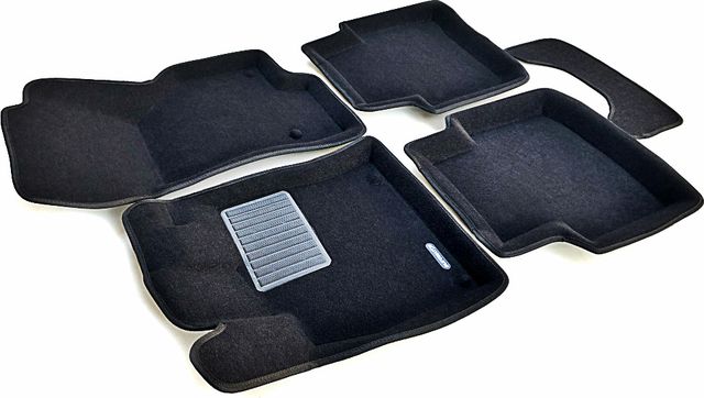 Коврики текстильные Euromat 3D Business для салона Skoda Superb III 2015-2026. Артикул EMC3D-004510