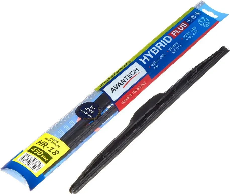 Щетка стеклоочистителя гибридная AVANTECH Hybrid 450 mm, правый руль Avantech. Артикул HR18