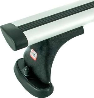 Багажник на крышу Amos Koala на штатные места для Fiat Doblo II Van 5-дв. 2010-2025 (Крыловидные дуги). Артикул K-D-a1.4