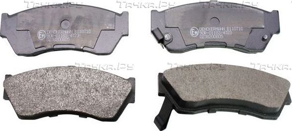 Тормозные колодки Denckermann передние для Suzuki Alto IV 1994-1998. Артикул B110710