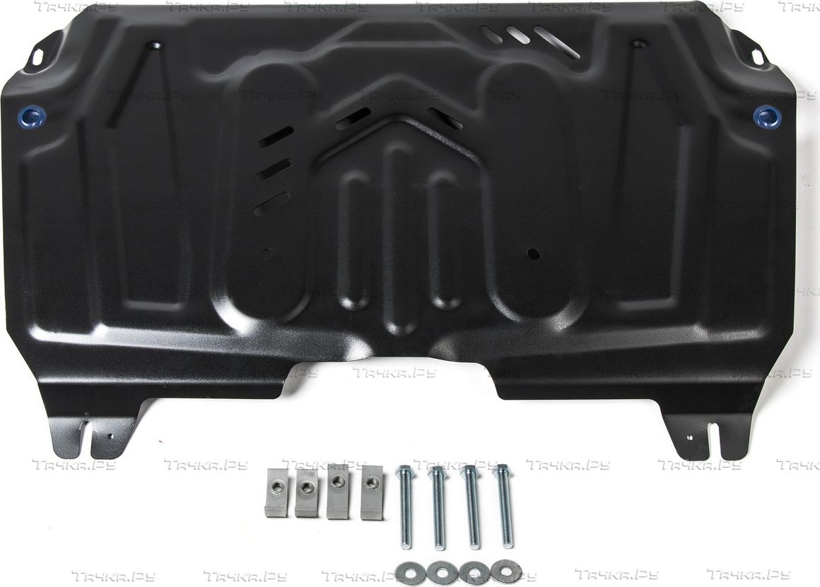 Защита Rival для картера и КПП (увеличенная) Lexus RX 270/350 2008-2015. Артикул 111.5781.1