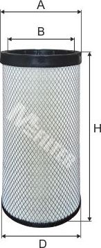 Воздушный фильтр MFilter для Renault Premium II 2005-2013. Артикул A 501/1