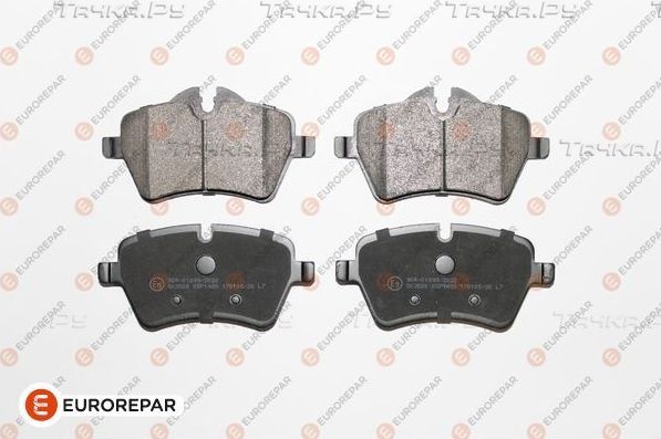 Тормозные колодки Eurorepar передние для MINI Hatch II (R56) 2006-2013. Артикул 1619793680