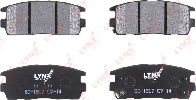 Тормозные колодки LYNXauto. Артикул BD-1817