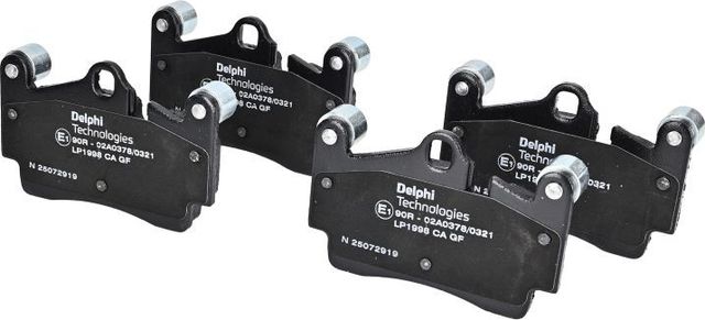 Тормозные колодки Delphi (Low-Metallic). Артикул LP1998