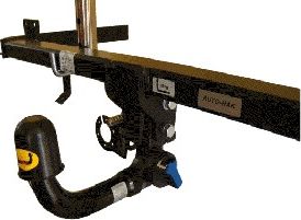 Фаркоп Auto-Hak для Nissan Qashqai II рестайлинг (вкл. AdBlue) 2017-2026. Быстросъемный крюк. Артикул V 80V