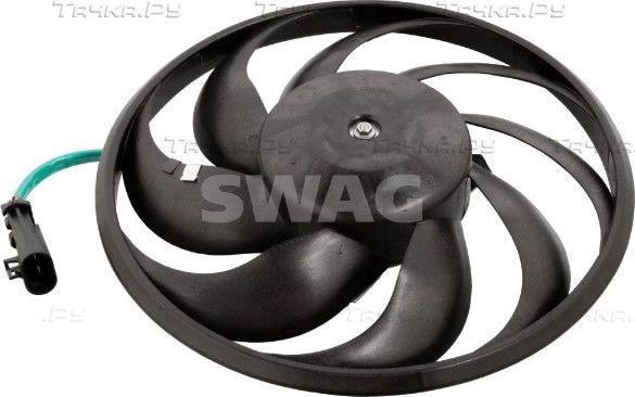 Вентилятор радиатора двигателя SWAG для Opel Corsa C 2000-2009. Артикул 40 10 4789