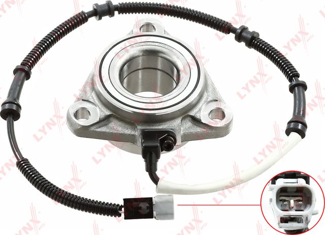 Ступичный подшипник (комплект) LYNXauto передний для SsangYong Rexton I 2002-2006. Артикул WB-1540