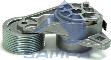 Натяжной ролик (натяжитель) приводного клинового зубчатого ремня Sampa. Артикул 031.446