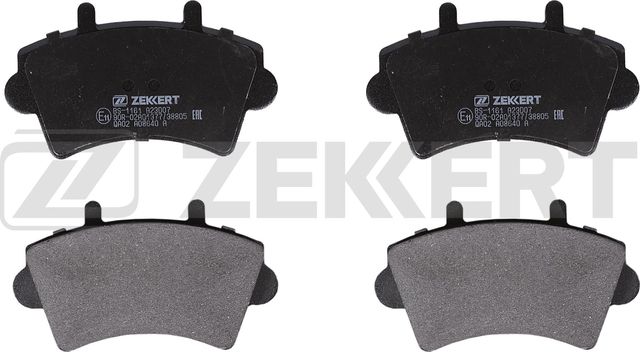 Тормозные колодки Zekkert передние для Renault Master II 1998-2010. Артикул BS-1161