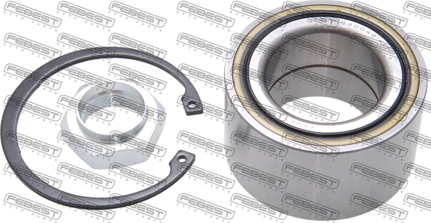 Ступичный подшипник (комплект) Febest. Артикул DAC49840048-KIT